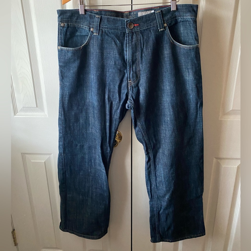 Levi’s SilverTab Dark Wash Loose Fit Denim Jeans SZ 38/30